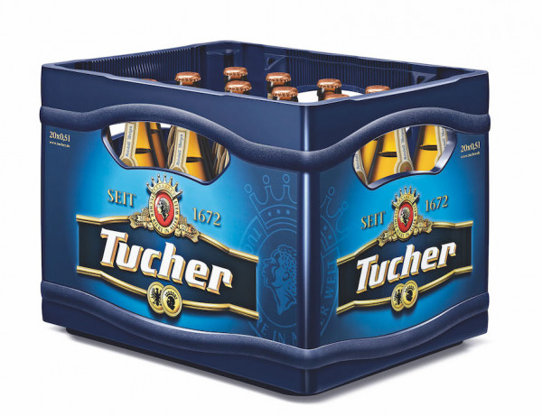 Tucher Kristall 20 x 0,5l Kasten