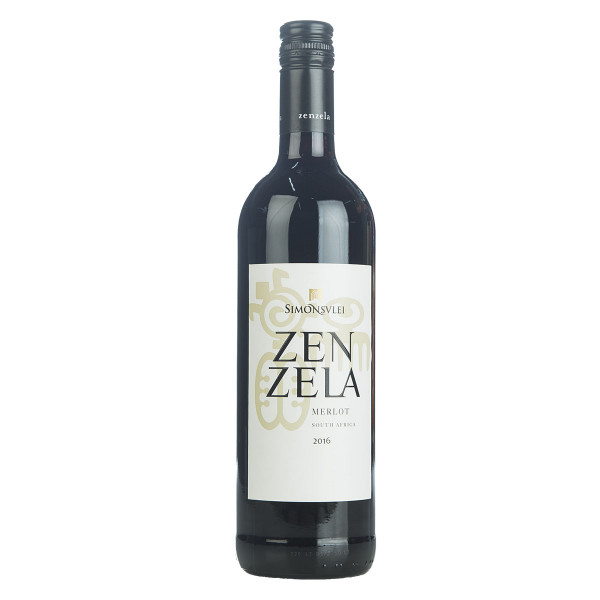 Zenzela Merlot, Simonsvlei, Western Cape 0,75l