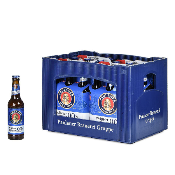 Paulaner Hefe-Weißbier Alkoholfrei 6 x 0,33l