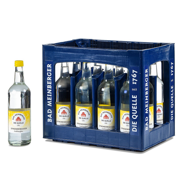 Bad Meinberger Zitronenwasser 12 x 0,75l