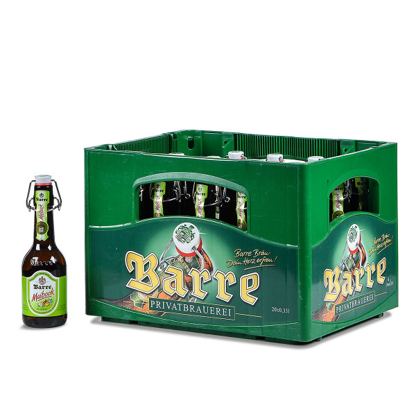 Barre Maibock Bügelflasche 20 x 0,33l