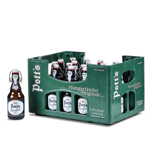 Pott's Landbier Hell Bügelflasche 20 x 0,33l