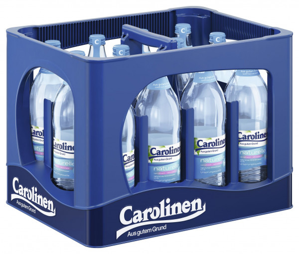 Carolinen Naturell 12 x 0,75l Glas