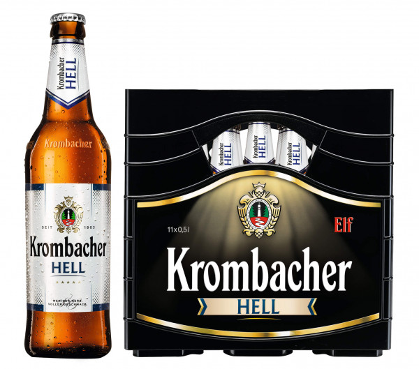 Krombacher Hell 11 x 0,5l