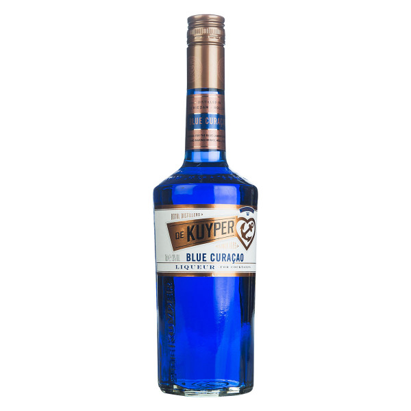 Blue Curaçao, De Kuyper Likör 0,7l