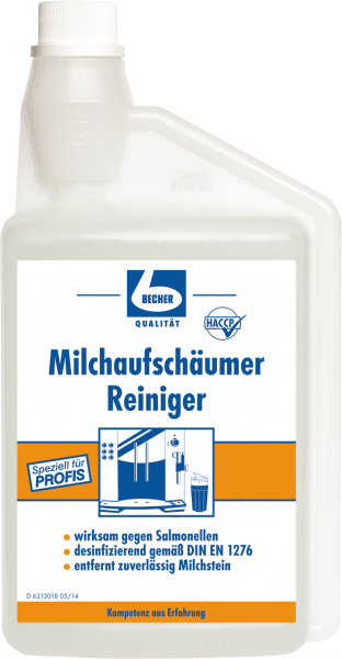 Dr. Becher Milchaufschäumer Reiniger 1 l Flasche