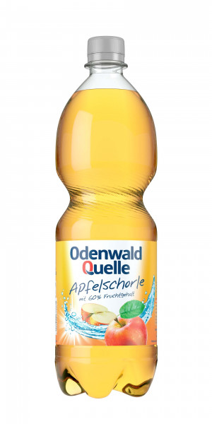 Odenwald Quelle Apfelschorle 12 x 1l