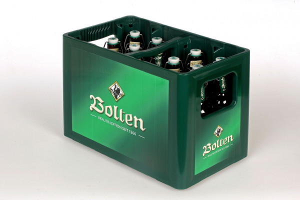 Bolten Ur-Alt Bügelflasche 12 x 0,5l Kasten