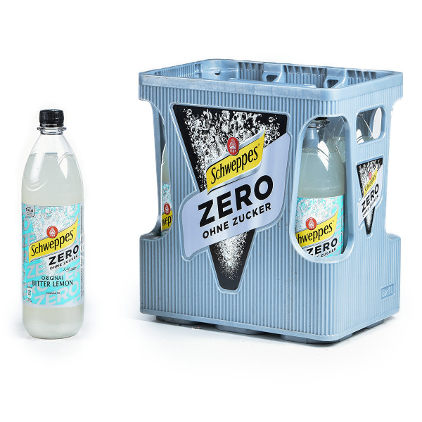 Schweppes Bitter Lemon Zero 6 x 1l