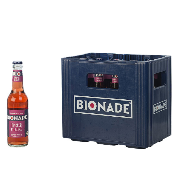 Bionade Himbeer-Pflaume 12 x 0,33l