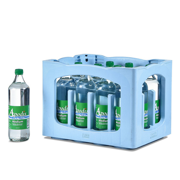 Apodis Mineralwasser Medium 12 x 0,75l