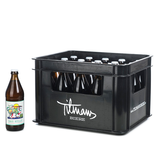 Tilman's Helles in der 0,5l Glasflasche