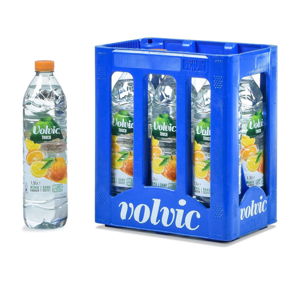 Volvic Touch Orange-Zitrone 6 x 1,5l