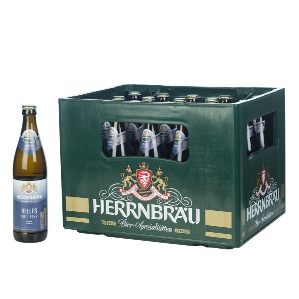 Herrnbräu Helles Vollbier 20 x 0,5l