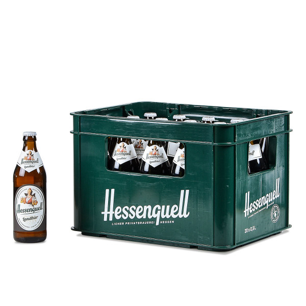 Hessenquell Landbier 20 x 0,5l