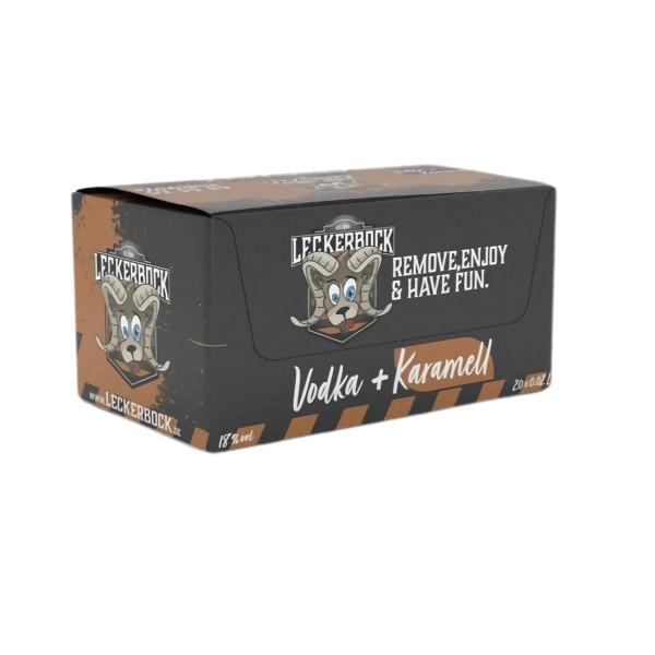 Leckerbock Vodka Karamell 20 x 0,02l