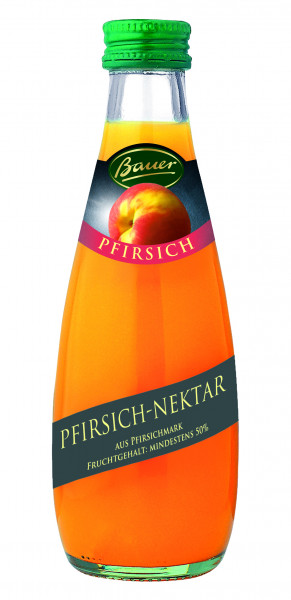 Bauer Pfirsichnektar 24 x 0,2l