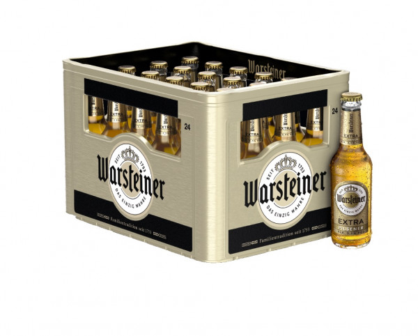 Warsteiner Extra 2,5% - 24 x 0,33l