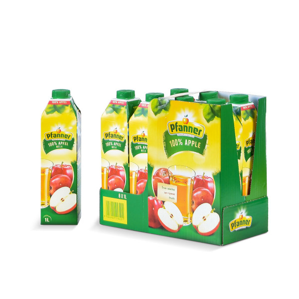 Pfanner Apfelsaft 8 x 1l