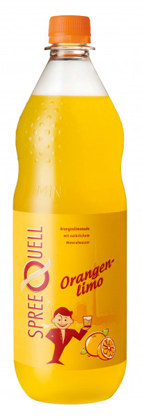 Spreequell Orangenlimo 12 x 1l PET