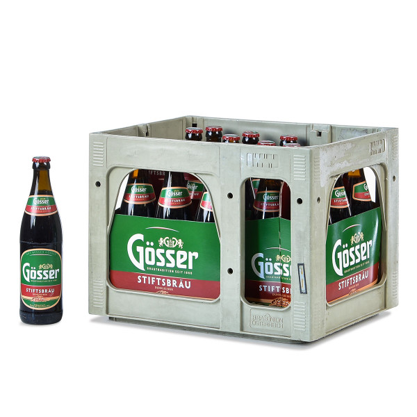 Gösser Stiftsbräu dunkel 18 x 0,5l