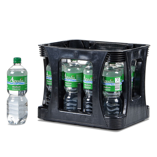 Apodis Mineralwasser Medium 12 x 1l