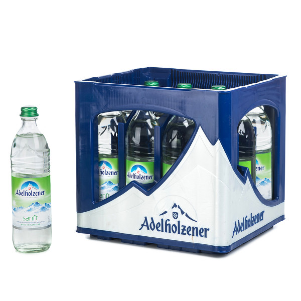 Adelholzener Sanft 12 x 0,5l Glas