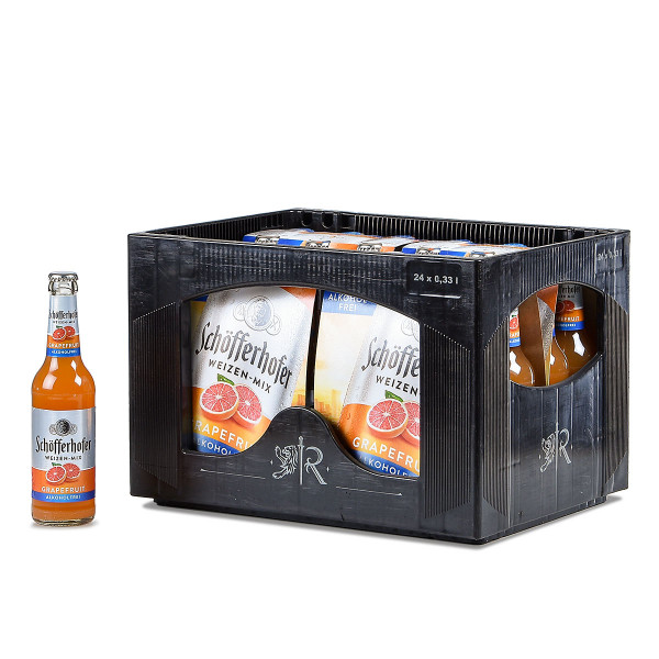 Schöfferhofer Grapefruit alkoholfrei 24 x 0,33l