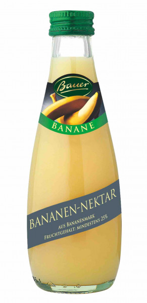 Bauer Bananennektar 24 x 0,2l