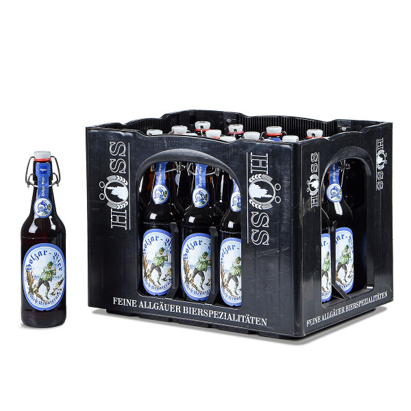 Höss Holzar Bier 20 x 0,5l Bügelflasche