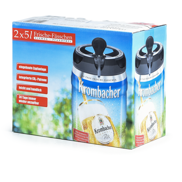 Krombacher Pils 2 x 5l