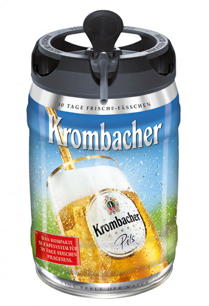 Krombacher Pils Frische-Fässchen 5l