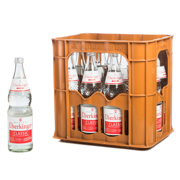 Überkinger Classic 12 x 0,75l Glas