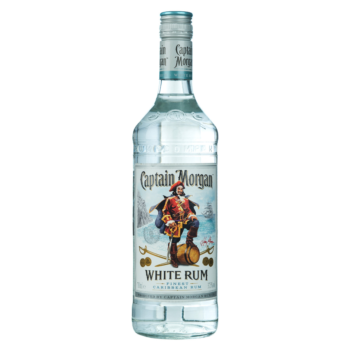 Белый ром. Ром Captain Morgan White rum. Capitan Morgan White 1l. Capitan Morgan White rum 1lt. Капитан Морган Уайт 0.7.