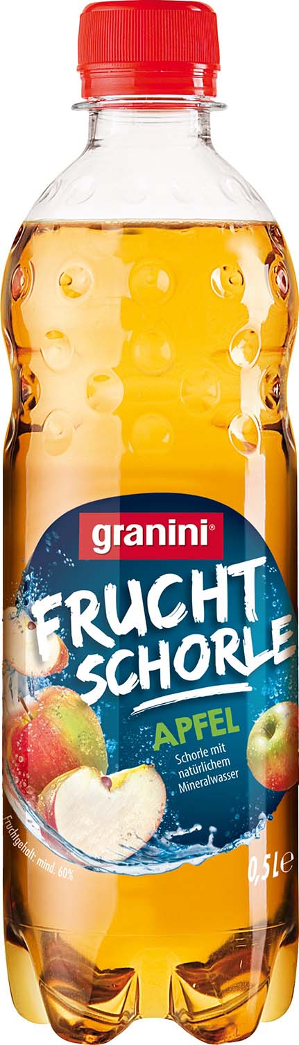 Granini Frucht Prickler Apfel 18 x 0,5l | getraenkedienst.com