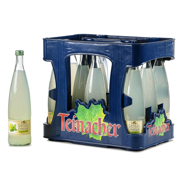 Teinacher Genuss-Limonade Limette-Minze 12 x 0,75l