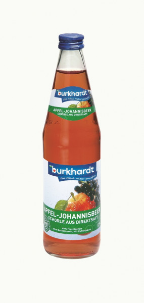 Burkhardt Apfel-Johannisbeer Schorle 10 x 0,5l