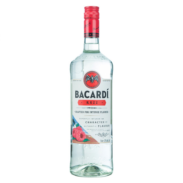 Bacardi Razz 1l zur Lieferung online bestellen | getraenkedienst.com