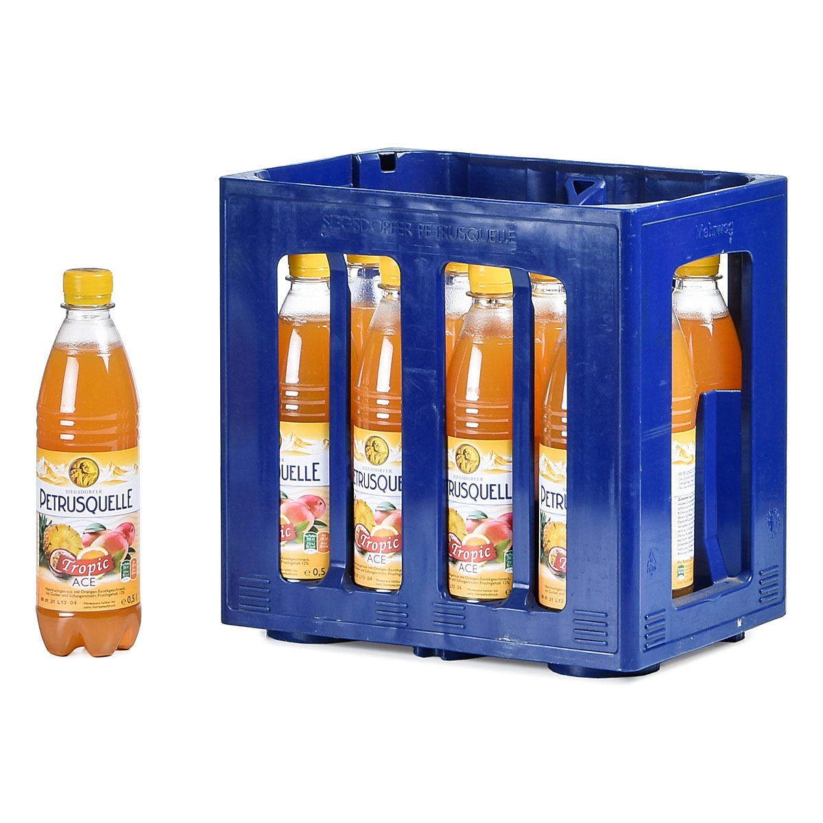 Siegsdorfer Petrusquelle Tropic 12 X 0,5l | Getraenkedienst.com