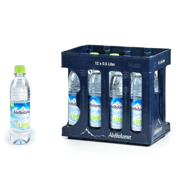 Adelholzener plus Lime 12 x 0,5l