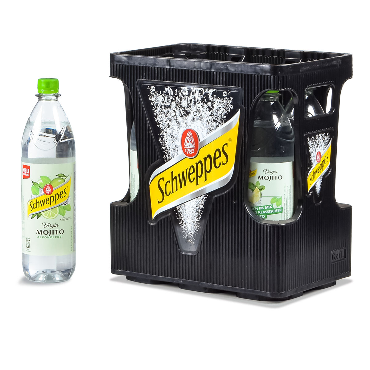 Schweppes Virgin Mojito 6 X 1l Online Bestellen | Getraenkedienst.com