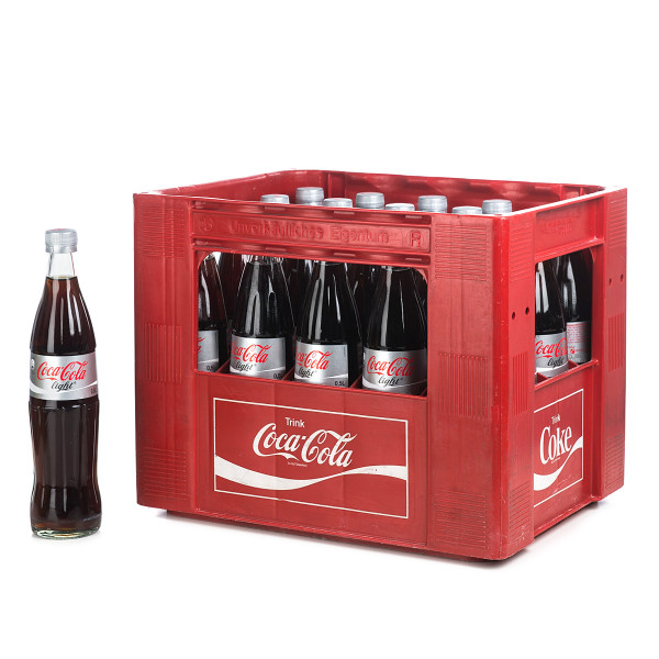 CocaCola light 20 x 0,5l Glas online bestellen