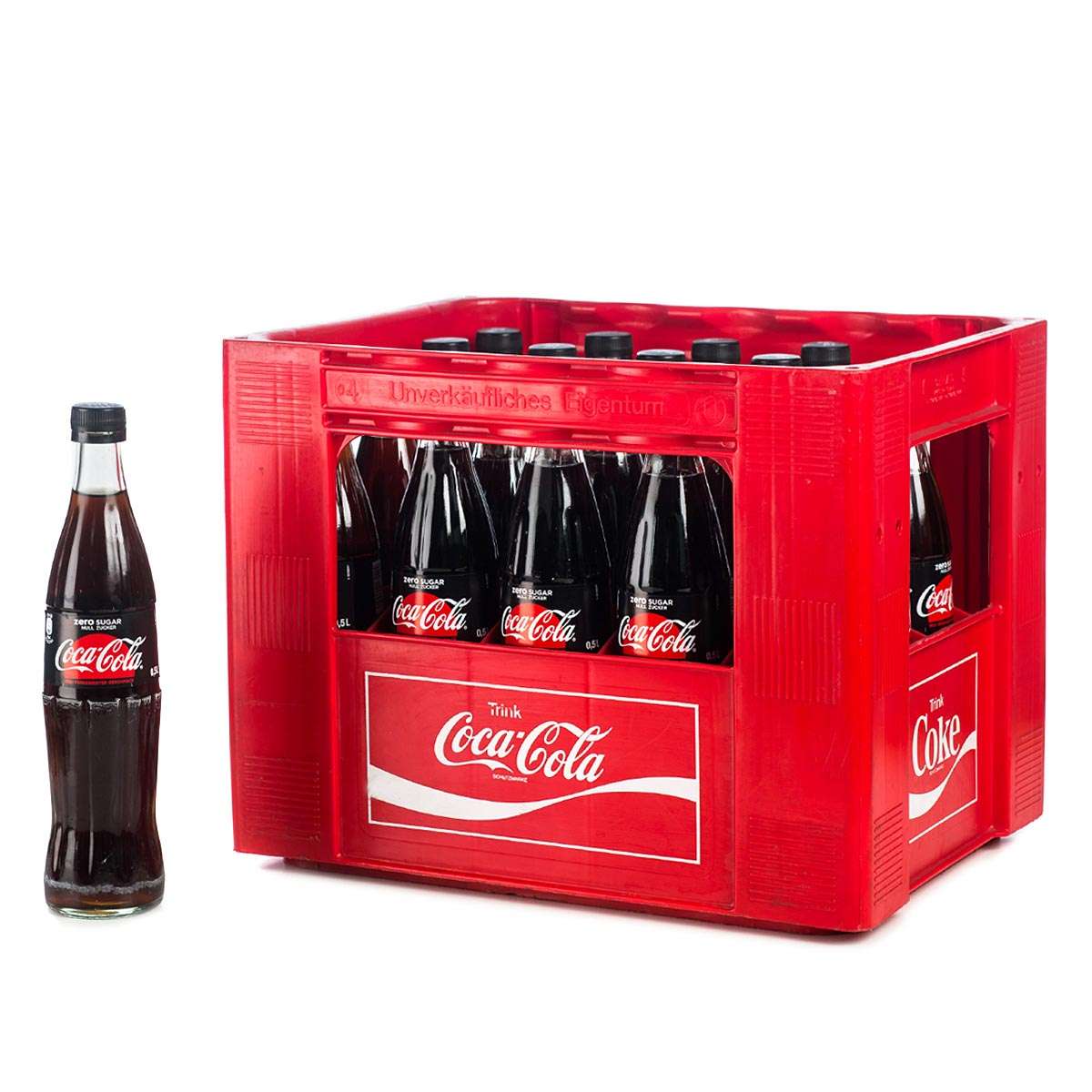 Coca Cola Zero X 0 5l Glas Online Bestellen Getraenkedienst Com