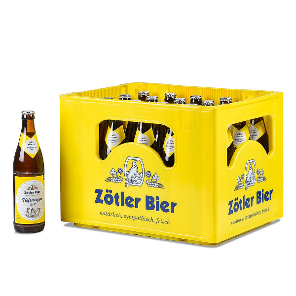 Zötler Hefe-Weißbier Hell 20 x 0,5l