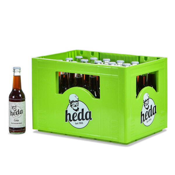 Heda Cola Zuckerfrei 24 x 0,33l