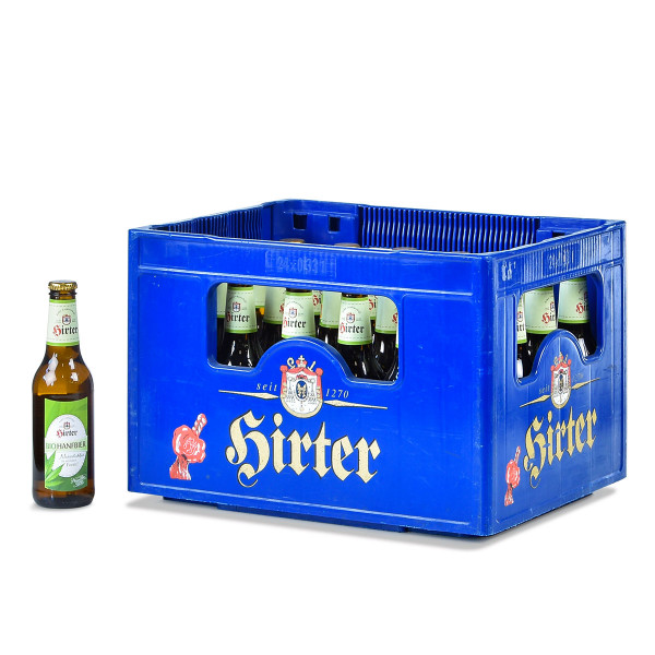 Hirter Biohanfbier 24 x 0,33l