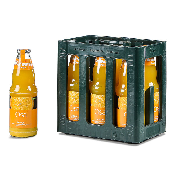 Klindworth Orangensaft 6 x 1l