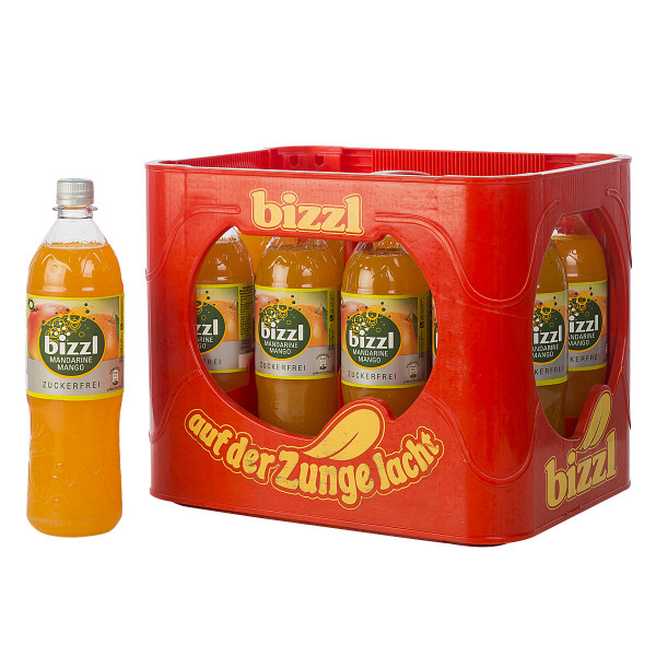 Bizzl Mandarine Mango zuckerfrei 12 x 1l