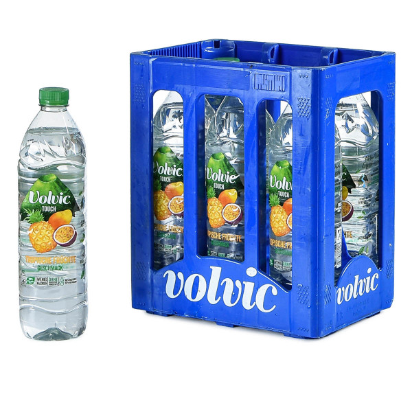 Volvic Tropische Früchte 6 x 1,5l