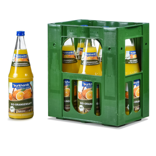 Burkhardt Bio-Orangensaft 6 x 1l